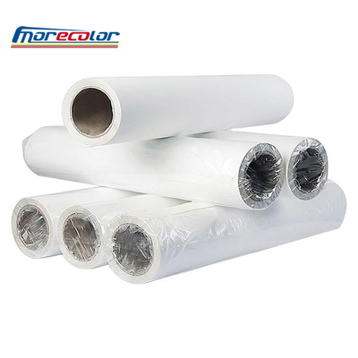 Film in PET DTF di colore bianco Rivestimento bifacciale con peeling a freddo caldo