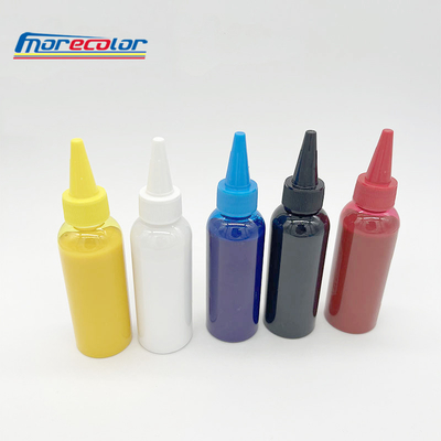 Inchiostro pigmentato bianco DTG, inchiostro di sublimazione 100ml per tessuto di cotone