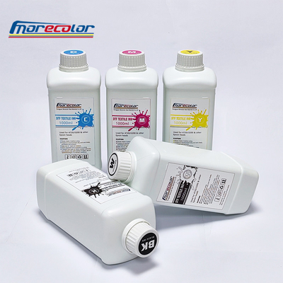Pigmento inchiostro bianco CMYK DTF impermeabile per testina di stampa XP600 I3200