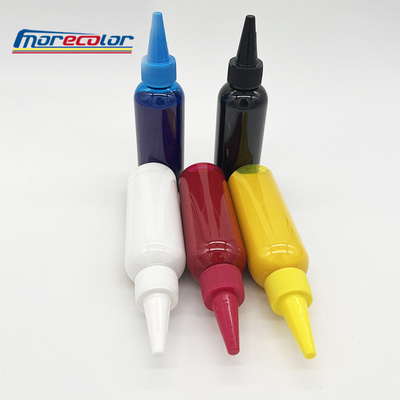Inchiostro per tessuti dai colori vivaci per stampante DTG Colore giallo magenta ciano