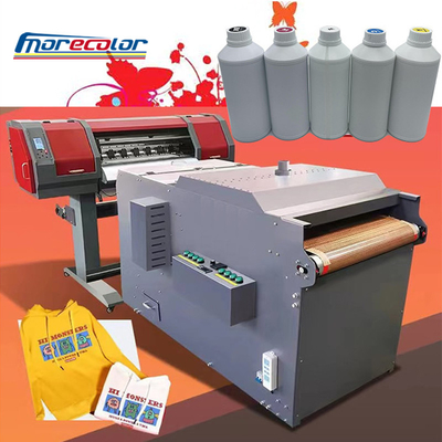 Stampante a trasferimento di calore DTF I3200 da 60 cm direttamente su pellicola con 4 testine di stampa