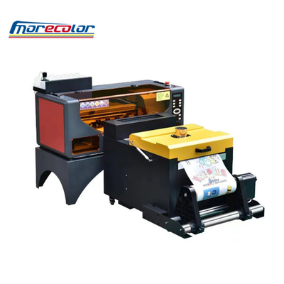 Stampante a trasferimento DTF per film in PET XP600 300 mm A3 per l'industria tessile delle magliette