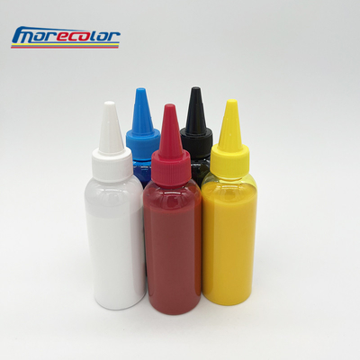Colore CMYK bianco dell'inchiostro della macchina da stampa della pellicola DTF per la stampante della maglietta