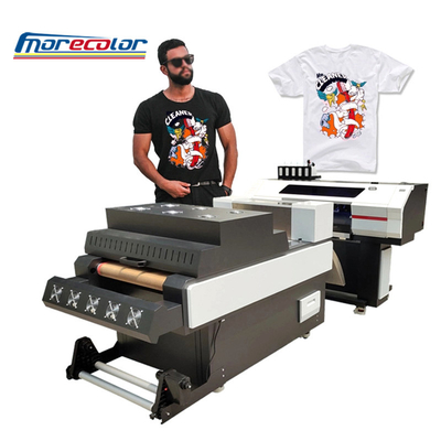 Stampante a trasferimento DTF da 60 cm Colore CMYBK bianco automatico ad alta risoluzione