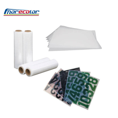 Spessore 75U DTF PET Film Release Peel caldo Peel freddo con effetto opaco