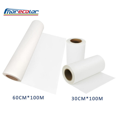 Rotolo DTF della pellicola dell'ANIMALE DOMESTICO di 30cm 33cm 60cm per la stampante DTF di Epson I4720 I3200