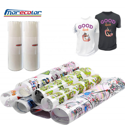 Roll To Roll DTF PET Film 75 Micron per la stampa digitale di magliette