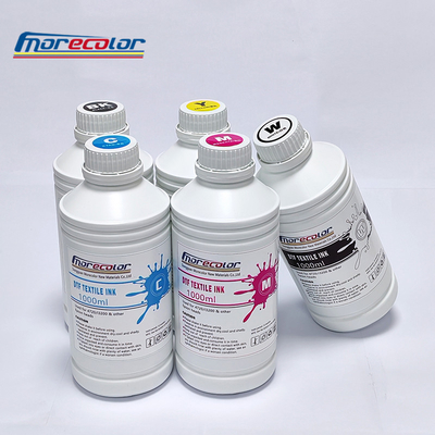 Morecolor DTF Inchiostro bianco a base d'acqua 1000 ML per stampa digitale